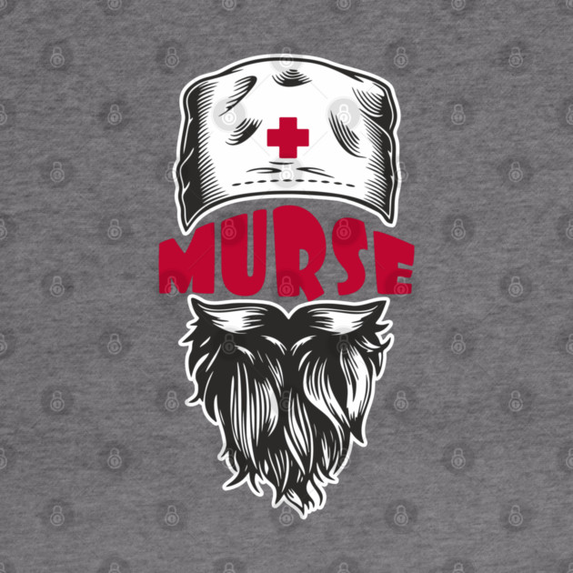 Murse Male Nurse Funny Medical Humor Pun by Anticorporati