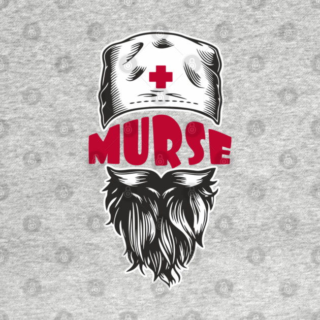 Murse Male Nurse Funny Medical Humor Pun by Anticorporati
