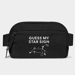 Guess My Star Sign – Leo Zodiac, Astrology Constellation - White Print Bag