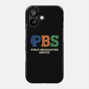 Vintage Distressed PBS Phone Case