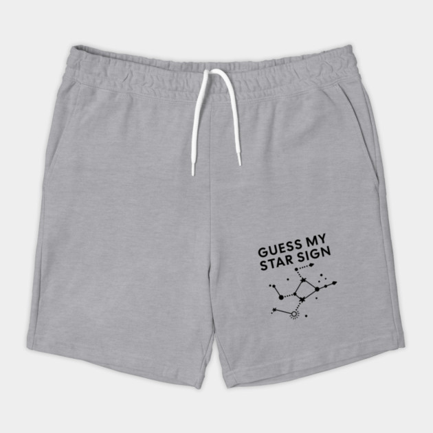 Guess My Star Sign – Virgo Zodiac, Astrology Constellation - Black Print by Designed By Marty