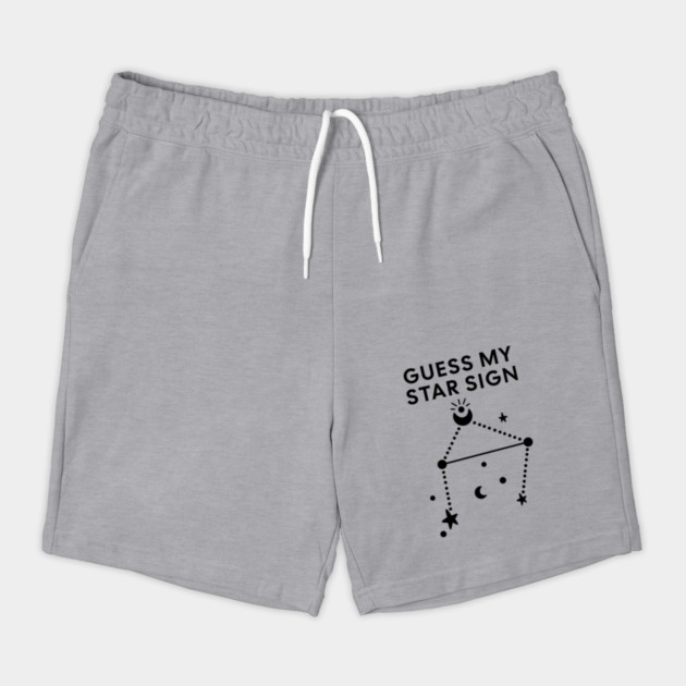 Guess My Star Sign – Libra Zodiac, Astrology Constellation - Black Print by Designed By Marty