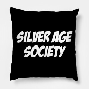 Silver Age Society Pillow