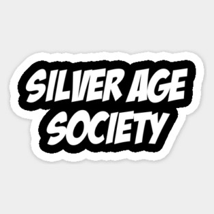 Silver Age Society Magnet