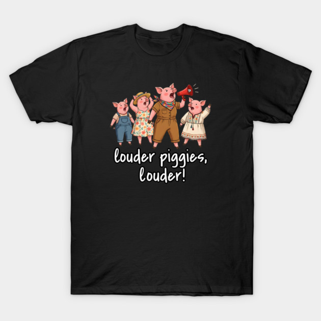 This Piggy Will NOT Be Quiet T-Shirt by Charles's Store 8