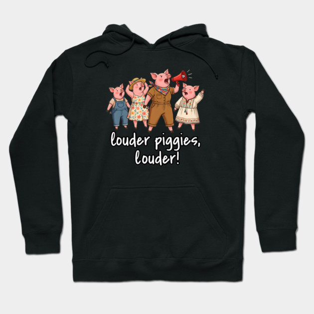 This Piggy Will NOT Be Quiet Hoodie by Charles's Store 8