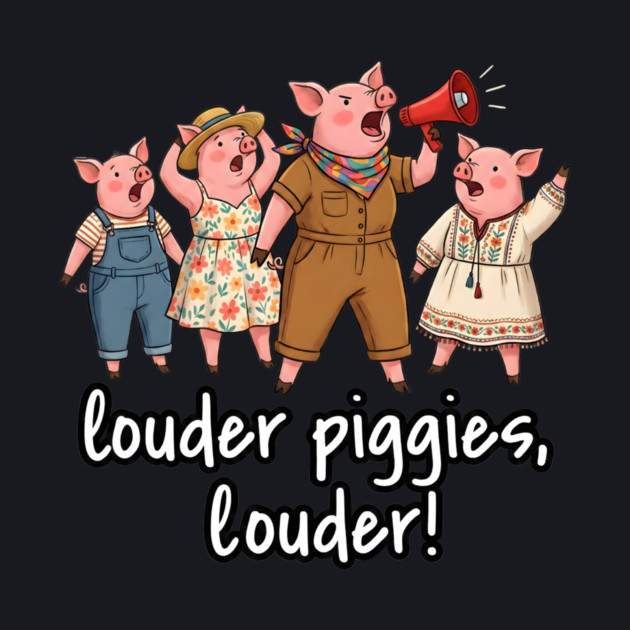 This Piggy Will NOT Be Quiet by Charles's Store 8