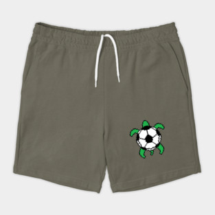 8-bit Soccer Turtle Shorts