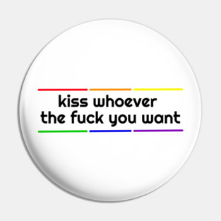 LGBT Pride Quote Gift Pin