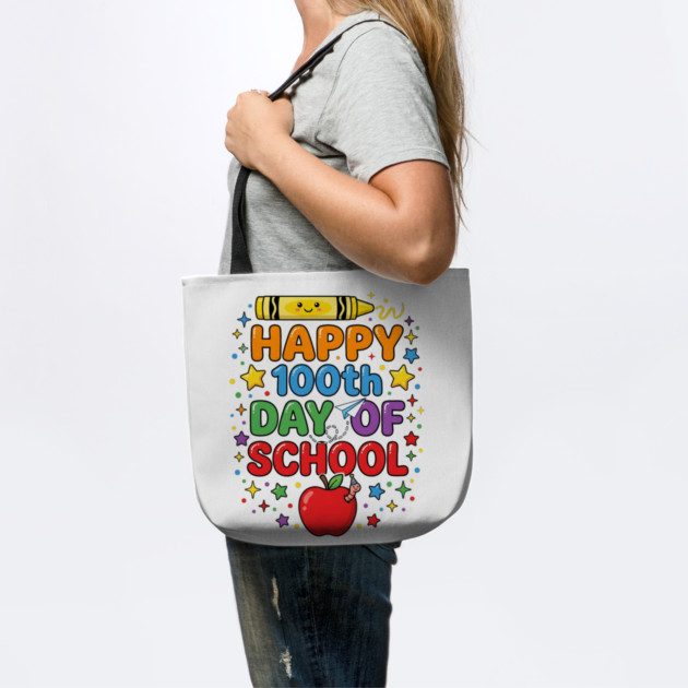 Happy 100th Day of School Celebration by Creatifly Graphic Tees