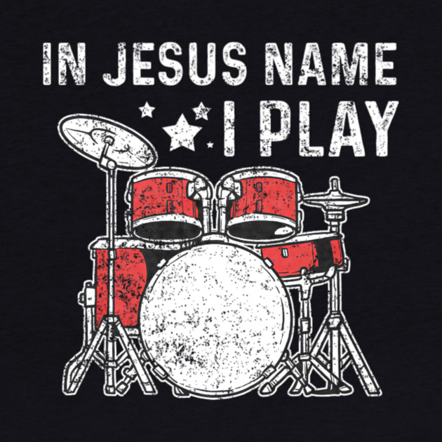 Drums Drummer Drumset Christians Vintage by yangho