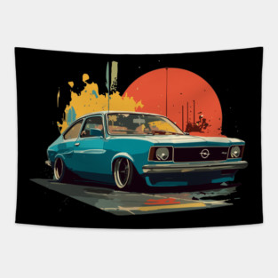 Opel brand car Tapestry