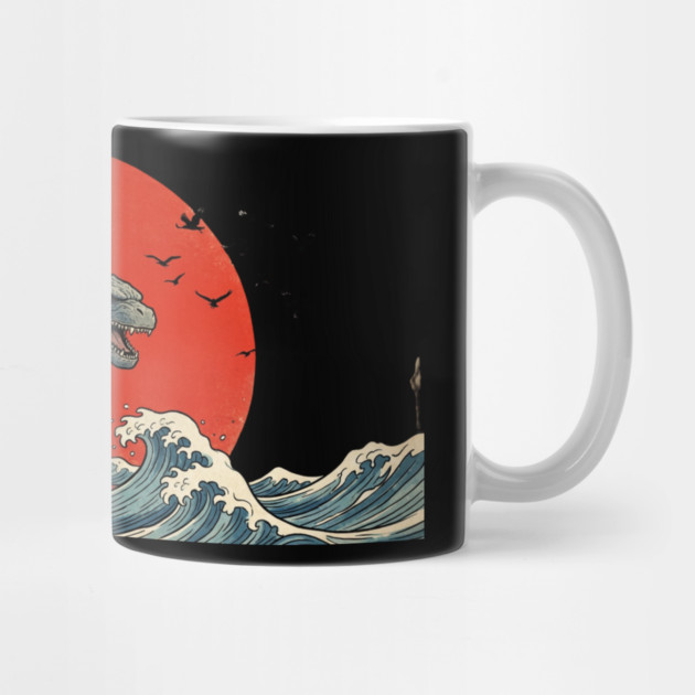 Santa Claus Riding Godzilla Christmas Kaiju by ArtistTee ⭐⭐⭐⭐⭐