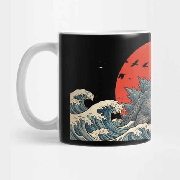 Santa Claus Riding Godzilla Christmas Kaiju by ArtistTee ⭐⭐⭐⭐⭐