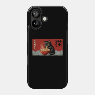 Ramen Cat Japanese Food Lover Phone Case