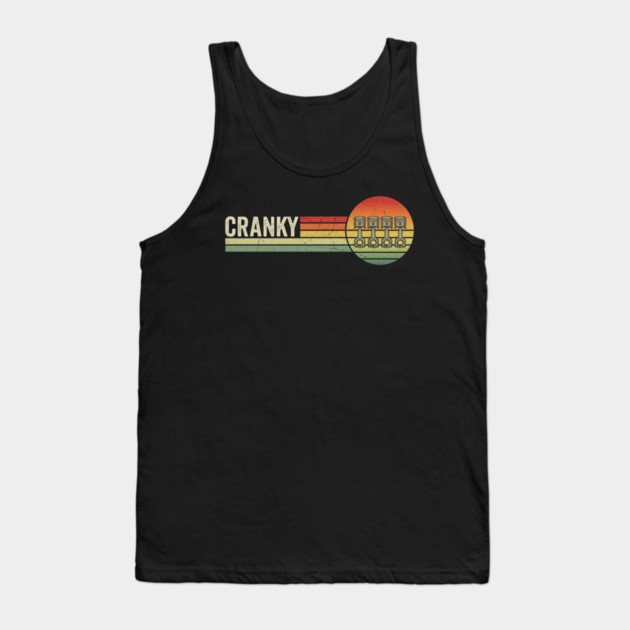 Cranky Pistons Car Enthusiast Funny Tank Top by ArtistTee ⭐⭐⭐⭐⭐