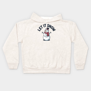 Let It Snow Kids Hoodie