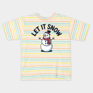 Let It Snow Kids T-Shirt