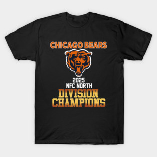 Chicago bears 2025 nfc north division champions T-Shirt
