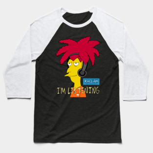 The Simpsons Sideshow Bob Frasier I’m Listening Baseball T-Shirt