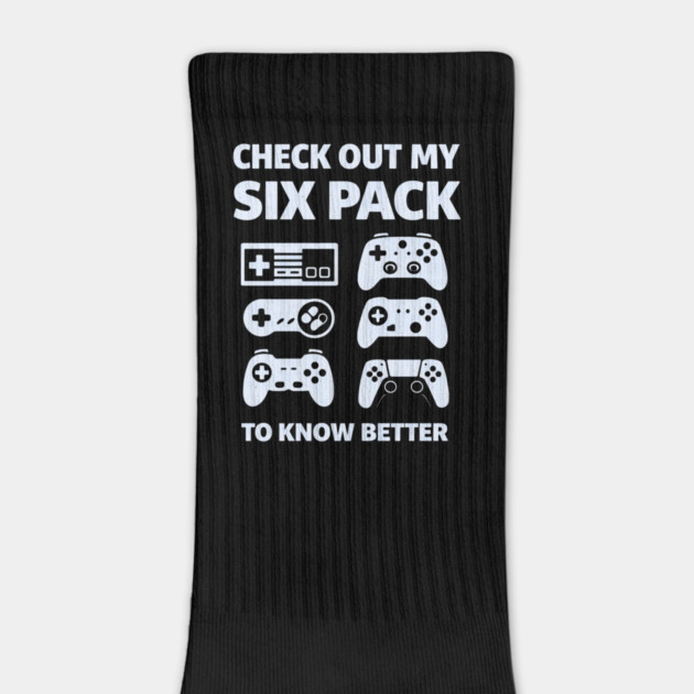 Check Out My Six Pack Funny Gamer Video Game Lover Gaming by shirtlux