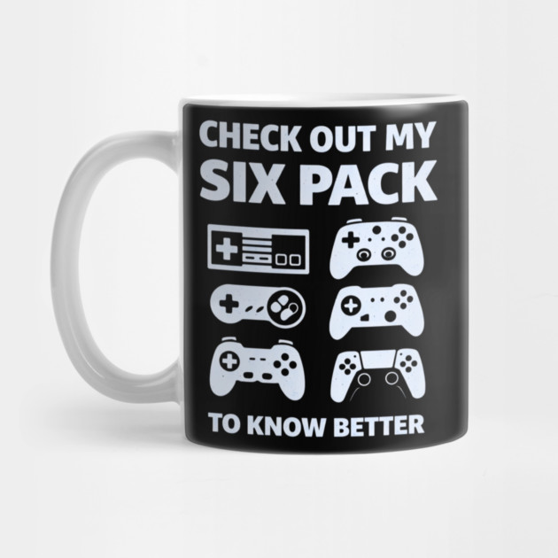 Check Out My Six Pack Funny Gamer Video Game Lover Gaming by shirtlux