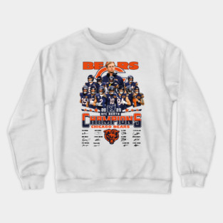 Chicago Bears 2025 whita funny Crewneck Sweatshirt