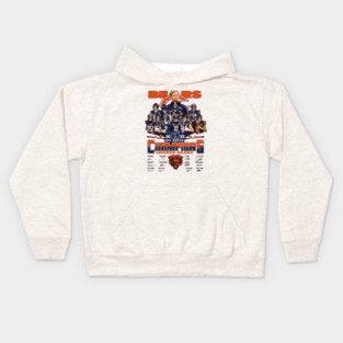 Chicago Bears 2025 whita funny Kids Hoodie