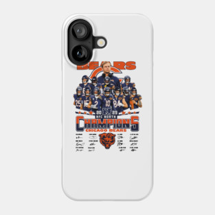 Chicago Bears 2025 whita funny Phone Case