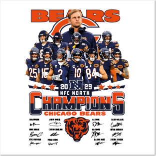Chicago Bears 2025 whita funny Posters and Art
