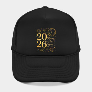 Happy New Year Party 2026 Family Matching Crew Celebration Hat