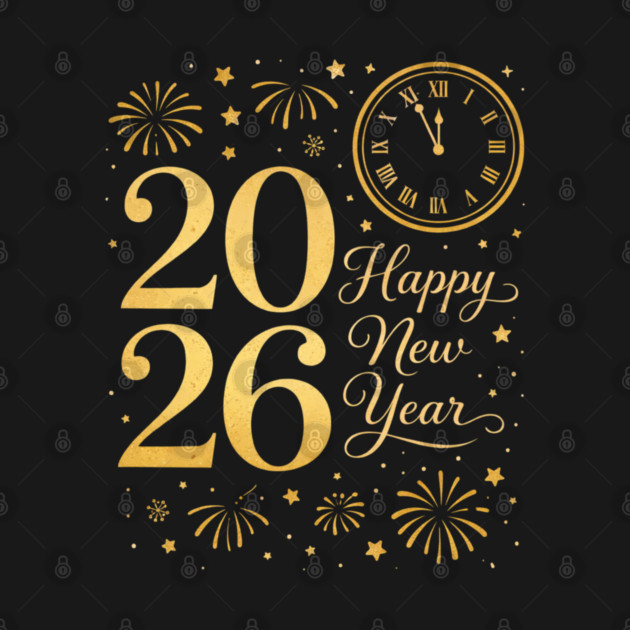 Happy New Year Party 2026 Family Matching Crew Celebration by shirtlux