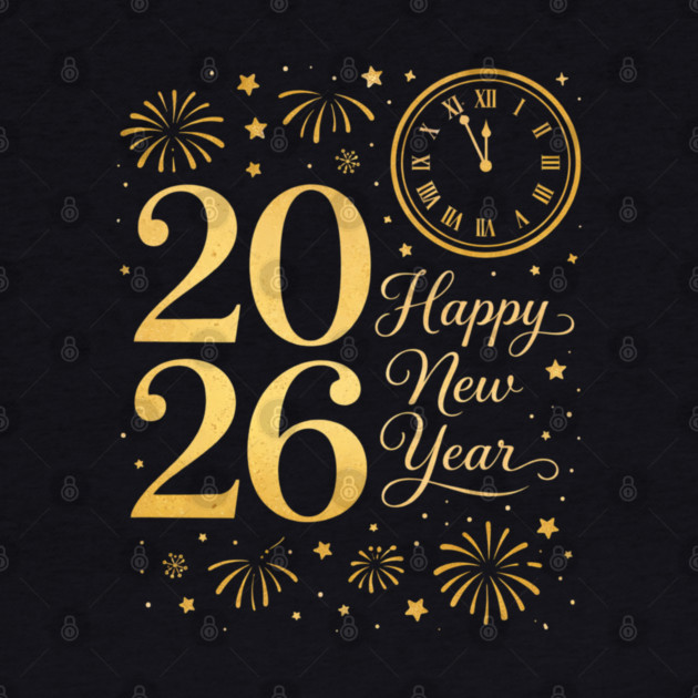 Happy New Year Party 2026 Family Matching Crew Celebration by shirtlux