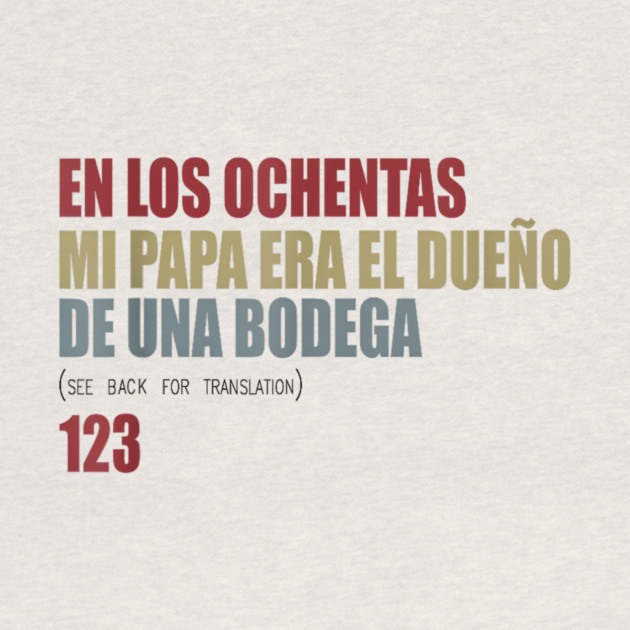 En Los ochentas mi papa era dueño de UNA Bodega by Donald's Store 2