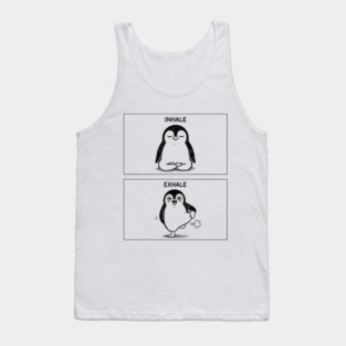 Inhale Exhale (Penguin) Tank Top