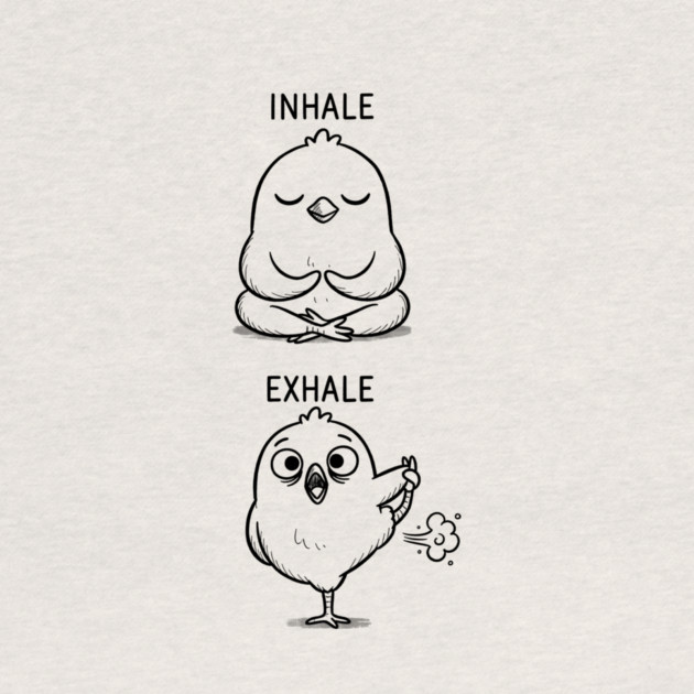 Inhale Exhale (Chick) by CreativeSage