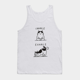 Inhale Exhale (Cat) Tank Top