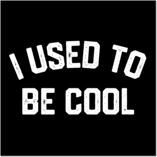 I Used To Be Cool Posters and Art