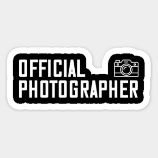 Official Photographer Magnet
