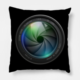 Aperture Lens Pillow