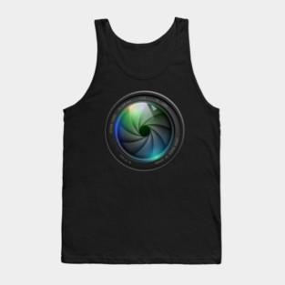 Aperture Lens Tank Top