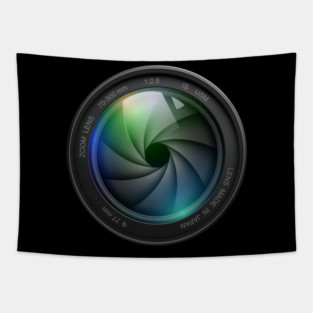 Aperture Lens Tapestry