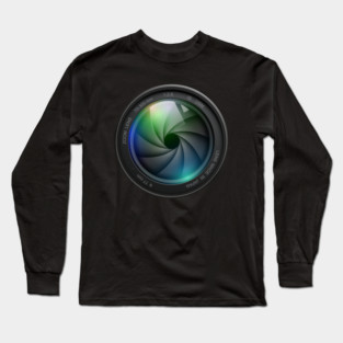 Aperture Lens Long Sleeve T-Shirt