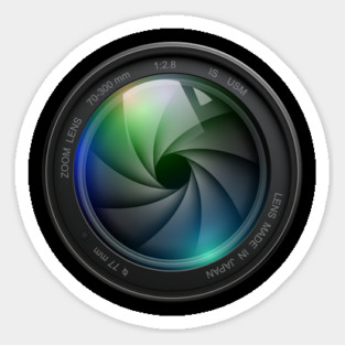 Aperture Lens Sticker
