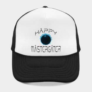 funny irreverent Happy MasterGater design Hat