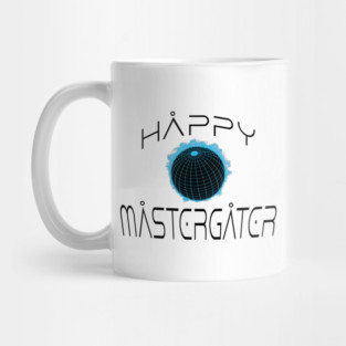 funny irreverent Happy MasterGater design Mug