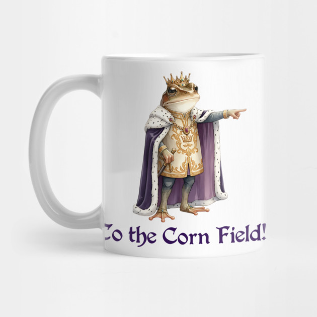 Frog King: "To the Corn Field!" by Luxinda