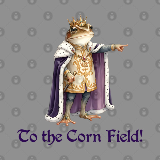Frog King: "To the Corn Field!" by Luxinda