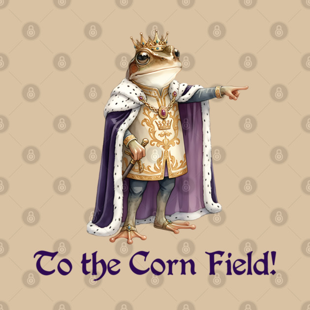 Frog King: "To the Corn Field!" by Luxinda