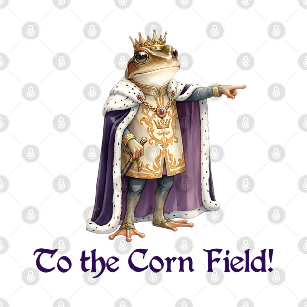 Frog King: "To the Corn Field!" by Luxinda